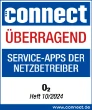  Connect Service App: Ergebnis im Connect Test Service Apps der Netzbetreiber - sehr gut

